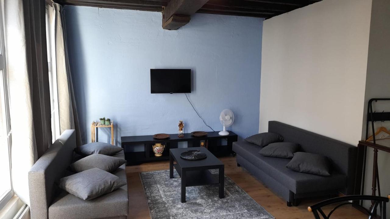 Blue Apartment In The Old Town Antwerp Exterior photo